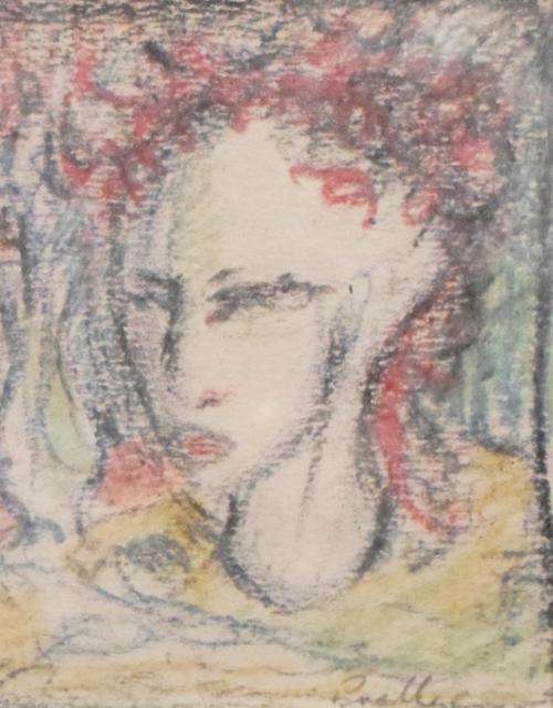 Alexis Preller - Crayon face - Investment art!! Investment art! Investment art!!